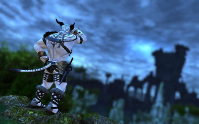 "Not a good day for swim."