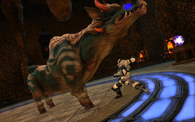 "Beast expose neck! Time to stab!"